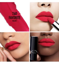Rouge Dior - The Refill - Comfortable and Long-Wear Lipstick - Hydrating Floral Care Rouge Dior - The Refill - Comfortable and Long-Wear Lipstick - Hydrating Floral Care